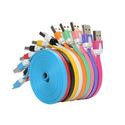 Picture of Colorful Flat Micro Usb Sync Data & Charge Cable