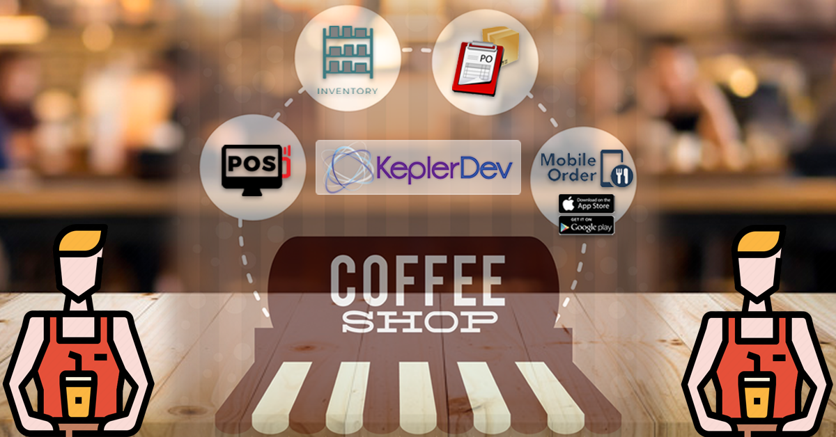 Special Offering: Coffee Shop POS - Mobile Order - 15% discount